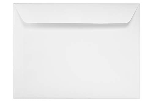 7x10 Booklet Envelopes Bright White 24lb. Pack of 50 for Business & Mailing