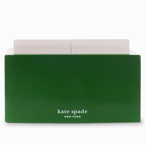Kate Spade New York Desktop Perpetual Wooden Block Calendar 6" x 4", Lucky Day