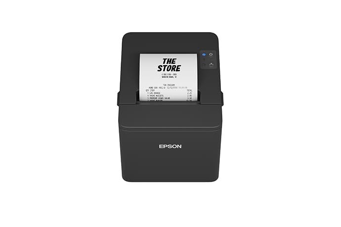 Epson TM-T20IV Thermal Receipt Printer with USB Ethernet Serial Auto Cutter 80mm