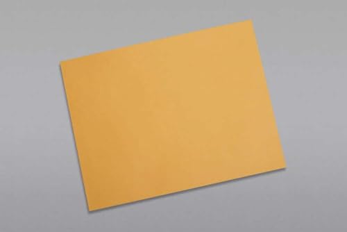 100 Pack Brown Kraft Booklet Envelopes 10x15 Open Side Gummed Seal
