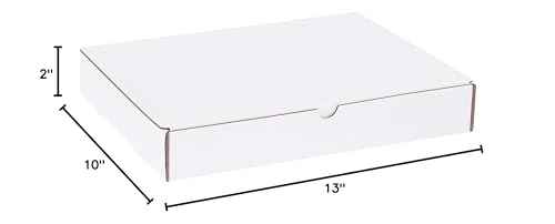 BOX USA Shipping Boxes Small 13"L x 10"W x 2"H, 50-Pack | Corrugated Cardboard Box for Packing, Moving and Storage