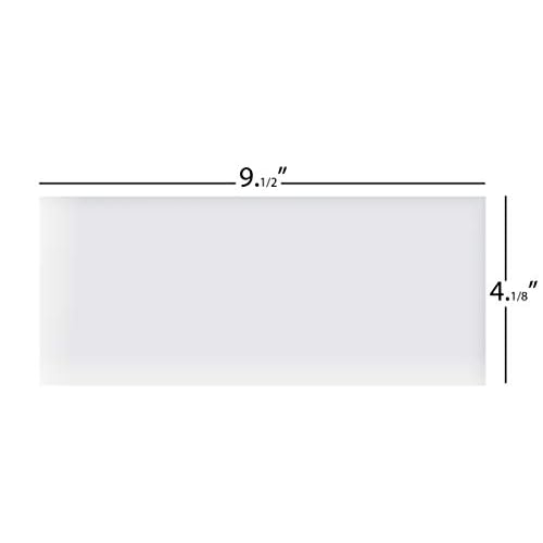 #10 Envelopes Letter Size Self Seal | 100 Business Mailing Security Peel and Sealing Envelope | 100% Tinted | no 10 White Windowless Legal Regular Plain Envelops Pack | 4-1/8 x 9-1/2 Inches | 24 LB