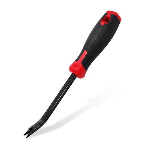 Heavy-Duty Staple Remover Tool for Upholstery, Carpet & Wood - Ergo 30° Angled Lifter