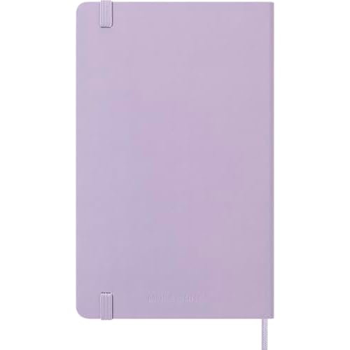 Moleskine Classic 12 Month 2026 Daily Planner, Hard Cover, Large (5" x 8.25"), Pastel Lilac, 400 pages