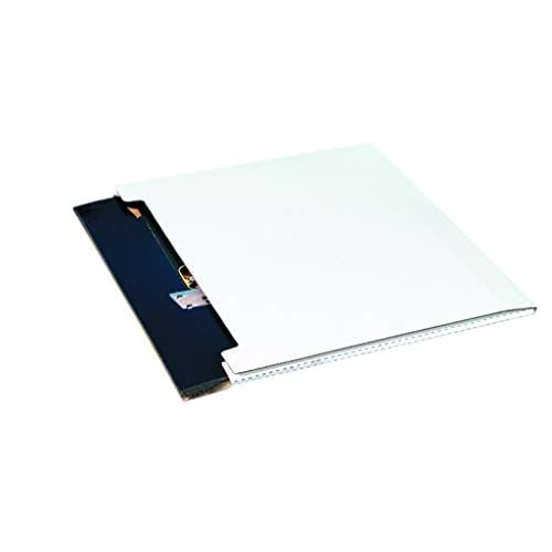 Boxes Fast BFM201614 Jumbo White Fold-Over Cardboard Mailers, 20 x 16 x 1/4 Inches, Easy Fold Mailers, Corrugated Die-Cut Shipping Boxes, Multi-Depth, Large White Mailing Boxes (Pack of 20)