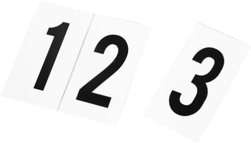 104Pcs Black Letter and Number Set for LED Lightbox Message Boards