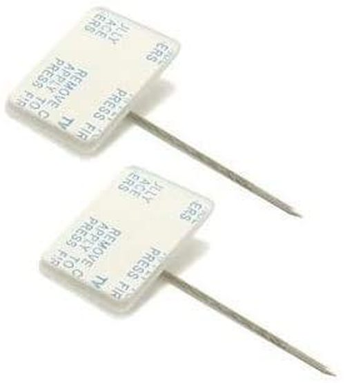 Nap Tags Fabric/Cubicle Partition Nameplate Pins - Pack of 20 Durable Fabric Partition Pins for Furniture, Office Signs or Decor