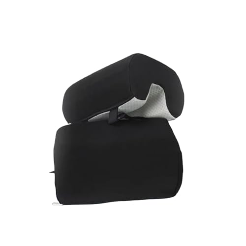 Armrest Cushion for Office Chairs - Soft Elbow Support Pad with Non-Slip Bottom, Fits Most Chairs 2-Piece (Black)
