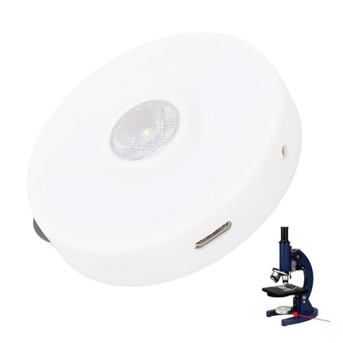 Microscope LED Bottom Light Source Kit with Dimmable Adapter for Education & Research