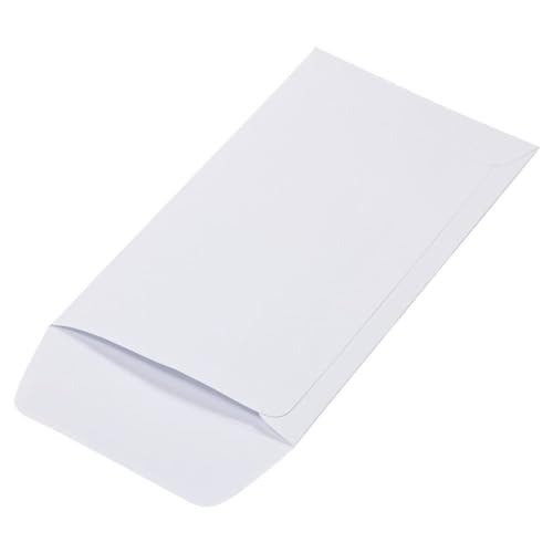 LUXPaper #7 Coin Envelopes | 3 1/2" x 6 1/2" | Bright White | 24lb. Text | 500 Qty
