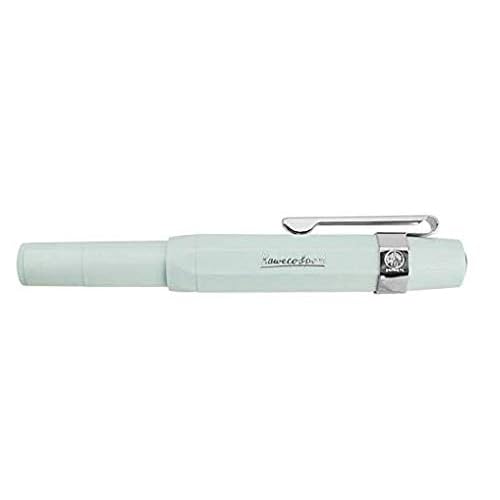 Kaweco Sport Skyline Fountain Pen Mint, Fine Nib Sport Octagonal Clip Chrome