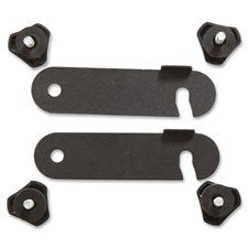 Lorell Flip Top Table Connector for Training Tables, Black