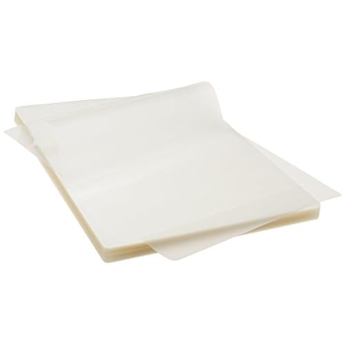 FungLam Laminating Sheets, 8.9 x 11.4-Inches Thermal Laminating Pouches, 3 mil Thick, 500-Pack, Clear