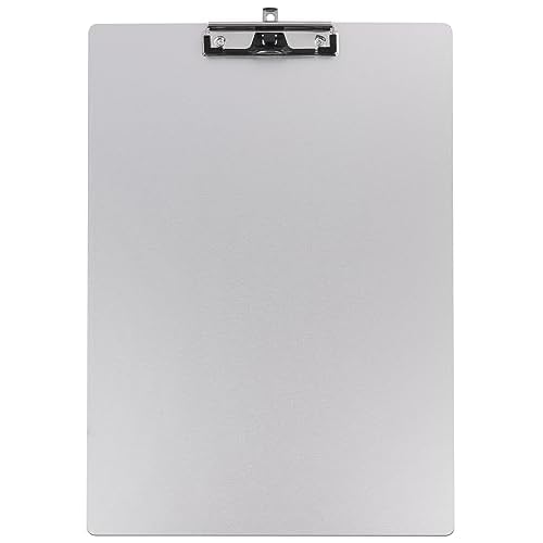 11x17 Metal Clipboard with Pen Holder,Contractor Heavy Duty A3 Size Aluminum Clipboards,Large Drawing Board with 304 Stainless Steel Clips