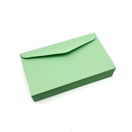 Limited Papers (TM) #6 3/4 Regular Envelope - Pastel - 24# (3 5/8 x 6 1/2) - Business Series (Green, 500)