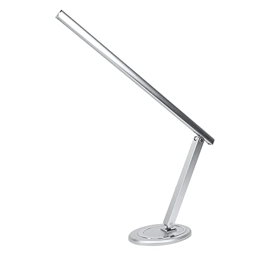 EVTSCAN 10W USB Foldable LED Desk Lamp, with 46 LEDs, 180 Degrees Adjustable Arm, Aluminium Alloy Body, Modern Eye Care LED Table Light for Home Office, for Reading, Studying, Working