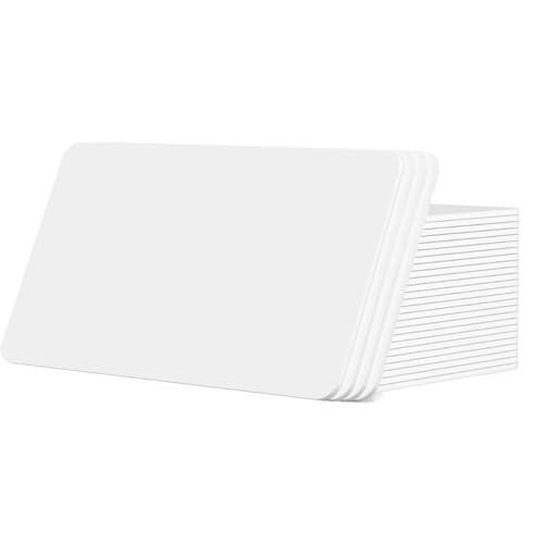 HYYIKA 30pcs Blank PVC CR80 30 Mil Credit Card Blanks for ID Badge Printers – PVC Card