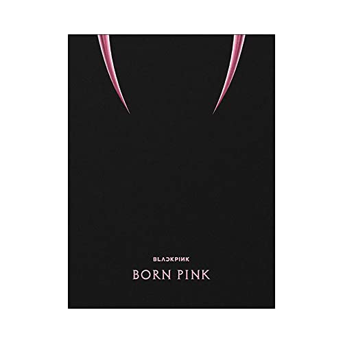 BLACK PINK : BORNPINK - BOX SET (PINK Version) 2nd Album CD+Postcard+Photobook+Envelope+Accordian Lyrics Paper+Large Photocard+Selfie Photocard+Instant Films