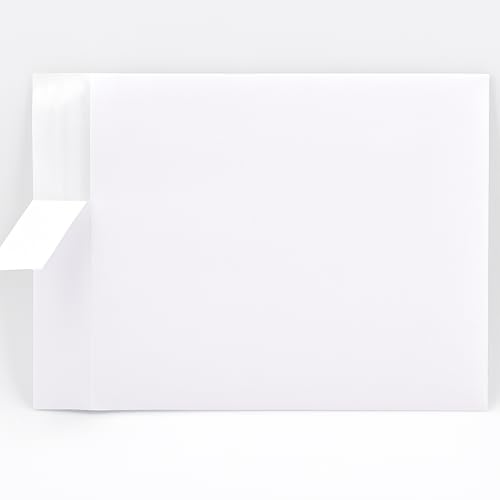 Gigantic Bag 500 No Print Clear Envelopes - Packing List Enclosed, 4.5 x 5.5" Self-Adhesive Shipping Pack