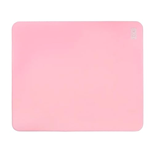 ESPTIGER Mouse Pads Shan Hai Series Chuan Yun (480 x 400 x 4mm) Standard Size SlimFlex Base Delicate Dense Plain Weave Fabric Large Cloth Gaming Mousepad ? Pink