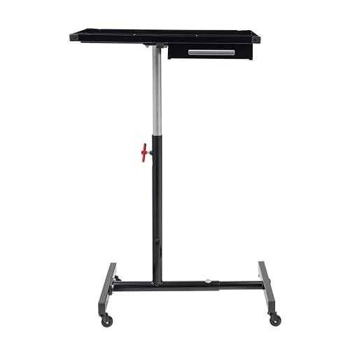 Sunex Tools Deluxe Adjustable Work Table with Drawer – 34"–47.75" Height, 220 lb Capacity