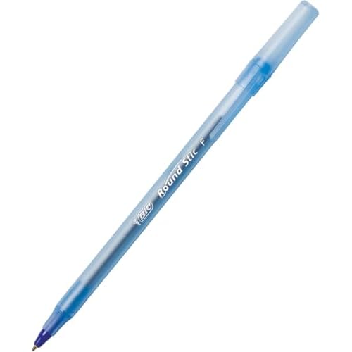 BIC Round Stic Xtra Life Bulk Pens Ballpoint, Medium point 1.0 mm, Pack of 300 Blue Ink Pens