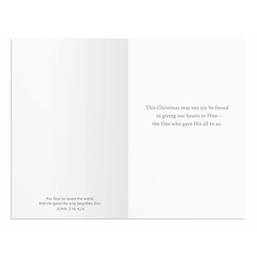 DaySpring - The Christmas Story - 4 Design Assortment with Scripture - 60 Bulk Christmas Boxed Cards & Envelopes (J9695)