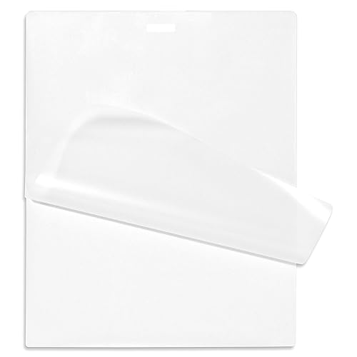 10 Mil Hot Luggage Tag Laminating Pouches with Slot [Pack of 100] 2-1/2 X 4-1/4 Clear