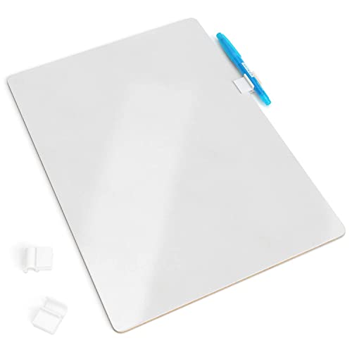 ARTEZA Mini White Boards (32 Pack), 9x12 inch Dry Erase Boards, Double-Sided Dry Erase Lapboards, Back to School Supplies for Classroom, College, Students, Teachers, and Office Applications