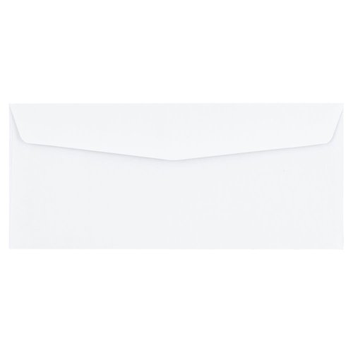 LUXPaper #10 All Purpose Window Envelopes | Security Tint | 4 1/8" x 9 1/2" | White | 24lb. Text | 500 Qty