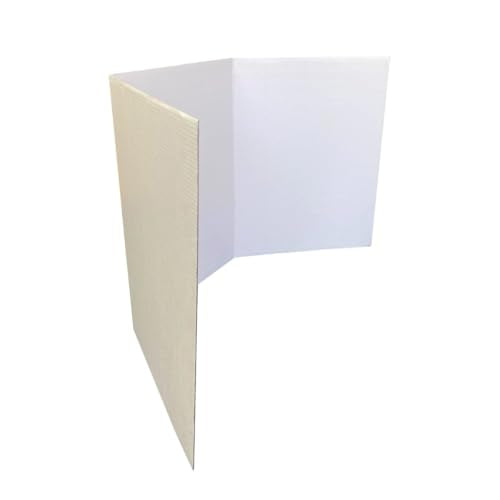 Royal Brites White Tri-Fold Presentation Board 14 x 33 Inches - Pack of 1