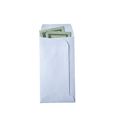 500 Guardian Open-End Drive-In Cash Envelopes ? Large Envelopes Self Seal Money Organizer ? Budgeting Envelopes ? Receipt Envelopes (Large, 3-3/4¡± x 7¡±)