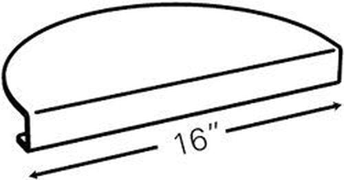 16Diameter, Fits Desk 1-1.5Thick