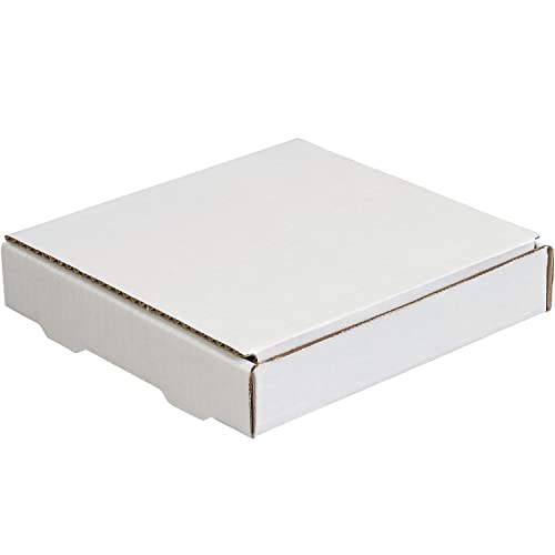 BOX USA Small Shipping Boxes 6"L x 6"W x 1.25"H, 50-Pack | Cardboard Box Crush-Proof Carton for Mailing, Storing, Package, Gifts, Crafts, Business or Home, White
