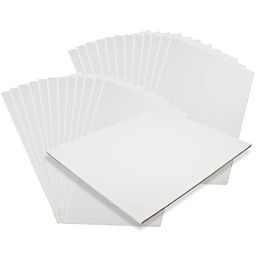Foam Board 18x24 10PK Foam Core Boards 3/16 Thick Foam Poster Board White Foamboard 18x24 Large Acid Free Foamcore Sheets, Polystyrene Rigid Foamboard Large Foamcore Backing for Backdrop, Display