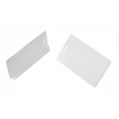 OLP Hot 10 Mil Luggage Tag Laminating Pouches with Slot (Pack of 500) 2-1/2 x 4-1/4 Clear