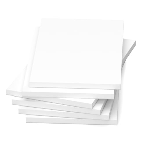 Note Pads 4x6, 6 Pack Mini Blank Notepad 4x6, Small Notepads 4x6 Paper Pads, Scratch Pads 4x6 Small Pads of Paper, Memo Pads 4x6, White Server Note Pad Paper, Small Pocket Notebook 4x6, 50 Sheets/Pad