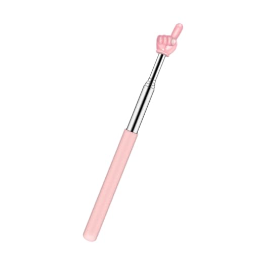 Retractable Teachers Classroom Hand Pointer, Extendable Pointer Finger Stick,Mini Children Finger Reading Pointer Stick,Kindergarten Student Teacher Teaching Reading Finger Shape
