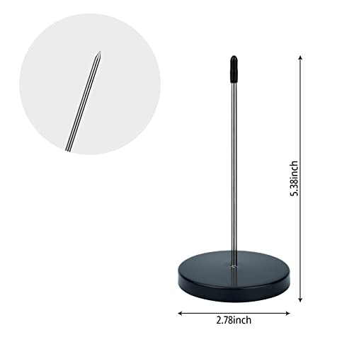 1 Pcs Ticket Spike, Receipt Spike Holder, Metal Bill Memo Holder for Restaurant, Kitchen, Office, Hotel (1)