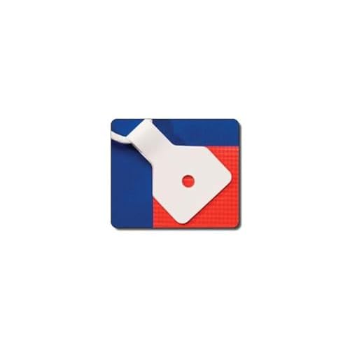 BannerUps Adhesive Grommet Tabs - Regular White (heavy duty outdoor - 100 pieces) - BAN001