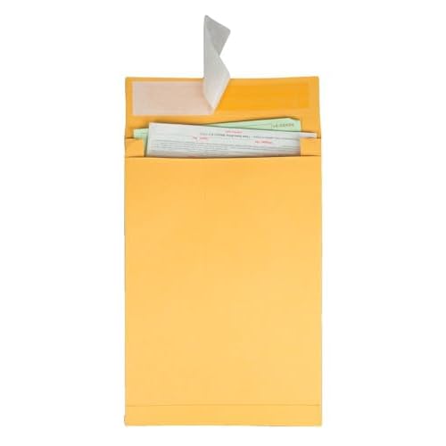 Quality Park Expansion Envelopes, Plain, 40 lbs., 10 x 13 x 2 Inches, 25 per Pack, Kraft (93336), Light Brown