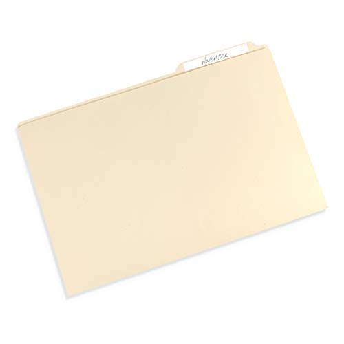 Blue Summit Supplies 11x17 Folders for Blueprints, Plans, Drawings, and Construction, Manila 11x17 File Folders, Bulk 50 Pack