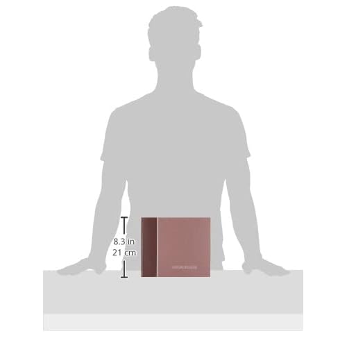 National Visitors Register Book, Hard Cover, Sewn Binding, Ribbon Marker, 8.5" x 9.875", 64 Log-In Sheets, Burgundy (57803)