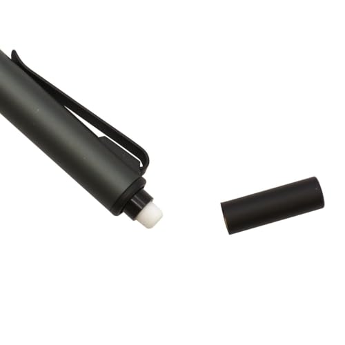 Uni Kuru Toga Metal Mechanical Pencil, Auto Lead Rotation, 0.5mm Fine Point, All-Metal Body, Nocturne Black, M5KH1P.24