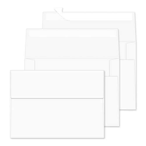 A2 Envelopes 100 Pack White Self Seal Invitations Mailers Rinrda