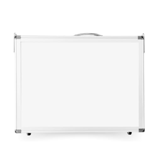 Large Dry Erase Magnetic Whiteboard, Four-Sided 15.5¡± x 11.5¡± x 1.25¡± Dry Erase Portable White Board with Handle for Memos Note-Taking School Work