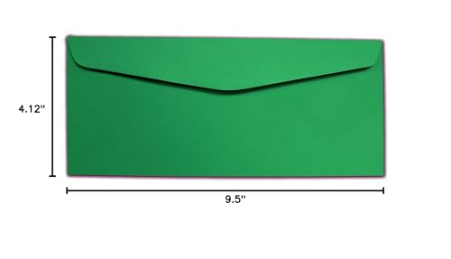 Green #10 Envelopes (250 Envelopes)