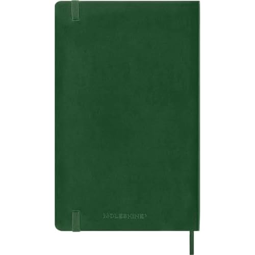 Moleskine Classic 12 Month 2026 Weekly Planner, Soft Cover, Large (5" x 8.25"), Myrtle Green, 144 pages