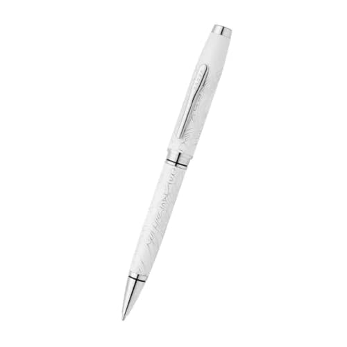 Cross Coventry Zodiac Year of the Snake Pearl White Lacquer with Polished Chrome Appointments Ballpoint Pen