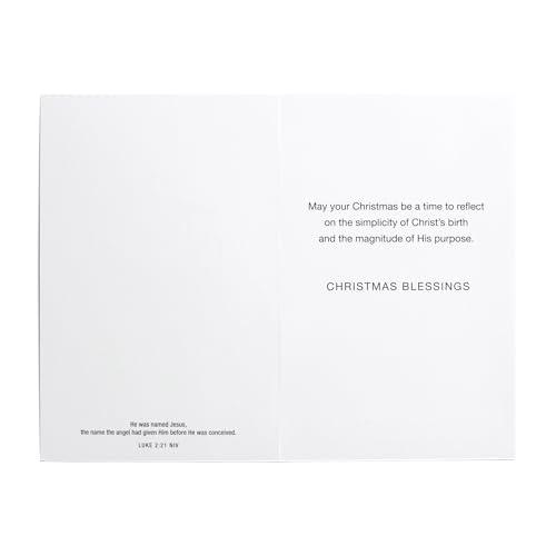 DaySpring - Simply Jesus - 60 Bulk Christmas Boxed Cards (J4794), Multi